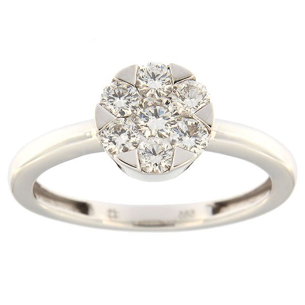Gold ring with diamonds 0,48 ct. Code: 109an
