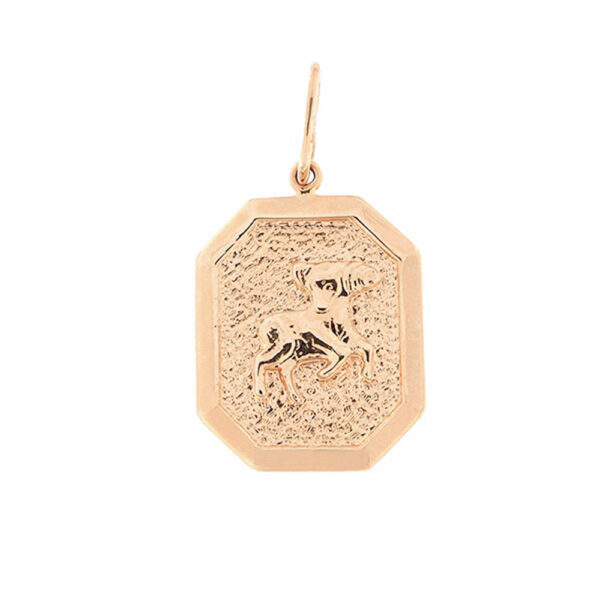 Gold pendant, zodiac sign Aries Code: 27i-jäär