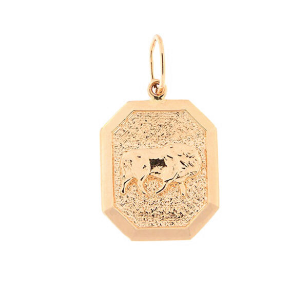 Gold pendant, zodiac sign Taurus Code: 27i-sõnn