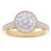 Gold ring with diamonds 1,00 ct. Code: 33ha-rb4716