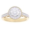 Gold ring with diamonds 1,00 ct. Code: 33ha-rb4716