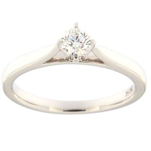 Gold ring with diamond 0,25 ct. Code: 87hb
