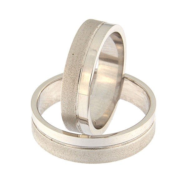 Gold wedding ring Code: rn0152-5-1/3vl-2/3vm2