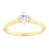 Gold ring with diamond 0,50 ct. Code: c7825unik