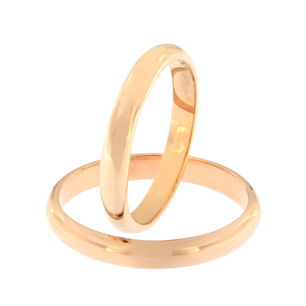 Gold wedding ring Code: kim-3