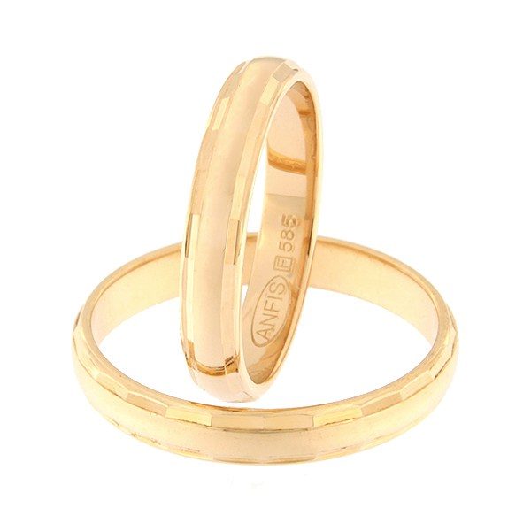 Kullast abielusõrmus Kood: rn0102-3,5L