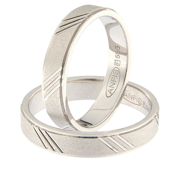 Gold wedding ring Code: rn0106-4d-vm2