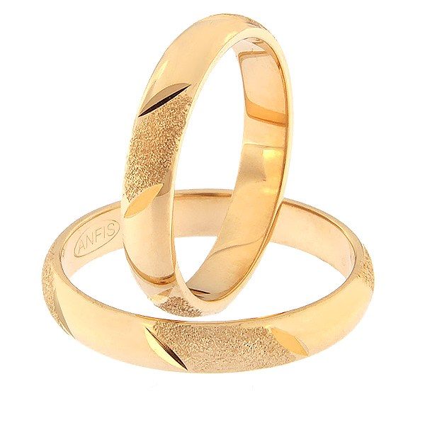 Золотое обручальное кольцо Kод: rn0110-3,5