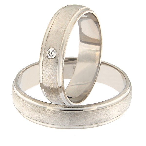Kullast abielusõrmus teemantiga Kood: Rn0117-5-vm2-1k