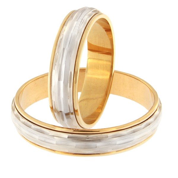 Золотое обручальное кольцо Kод: rn0139-5-pv-ak