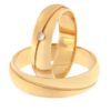 Kullast abielusõrmus teeantiga Kood: Rn0150-5-km5-1k