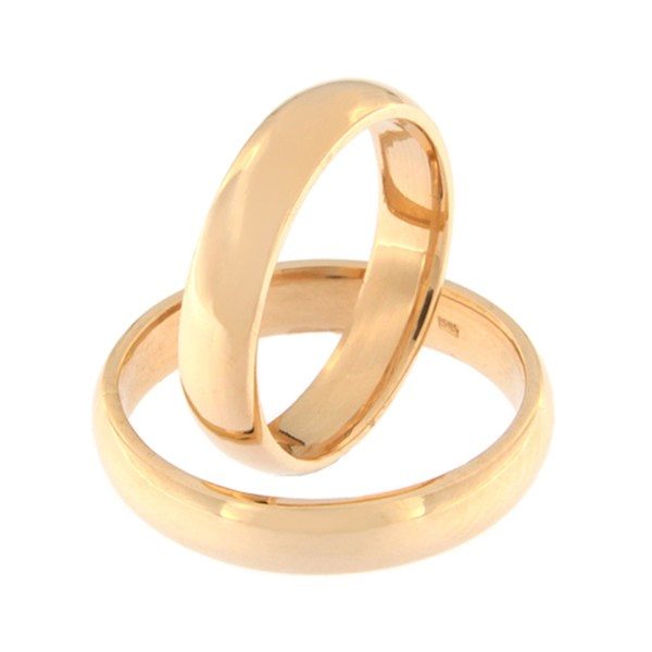 Золотое обручальное кольцо Kод: shl-4