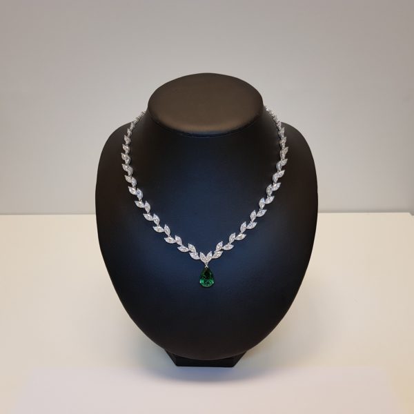Silver necklace Code: CL5064 RO/DG