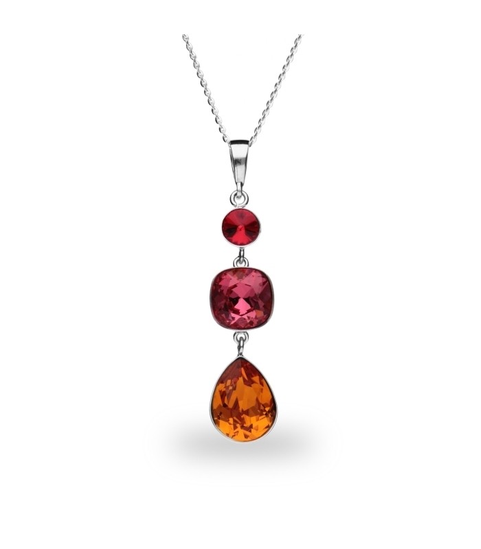 Silver pendant with Swarovski® crystals Code: NT43201LSITG1