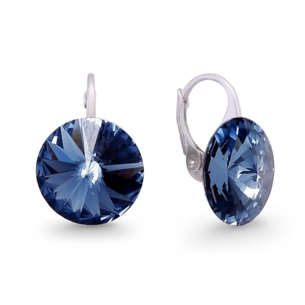 Silver earrings with Swarovski® crystals Code: KA112214M
