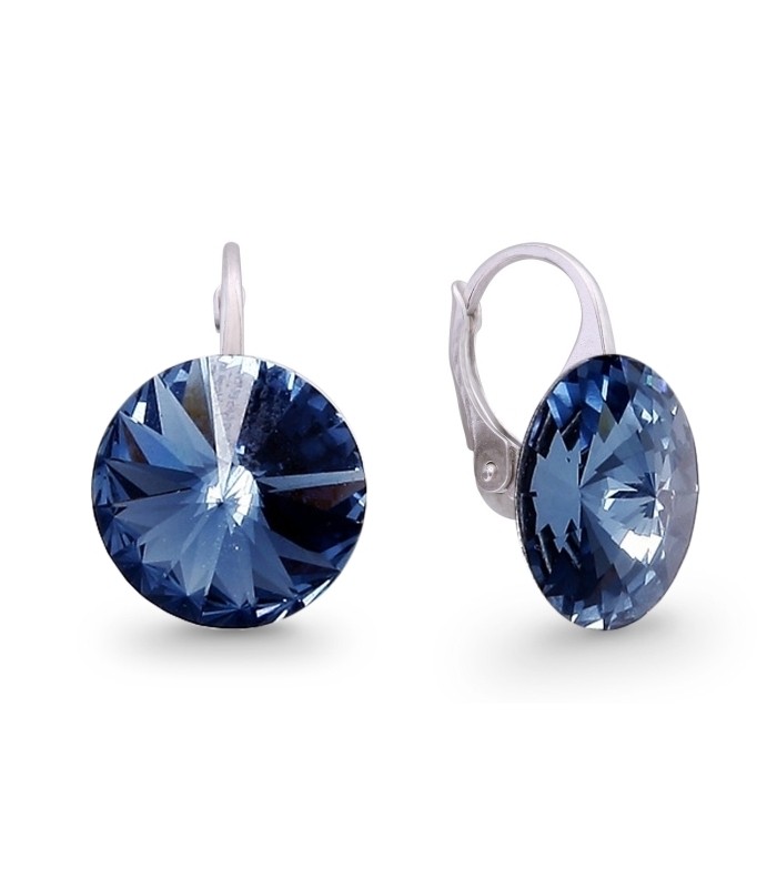 Silver earrings with Swarovski® crystals Code: KA112214M