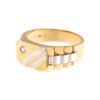 Kullast klotser teemantiga 0,05 ct. Kood: 295b