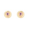 Kullast kõrvarõngad tsirkoonidega Kood: er0101-roosa