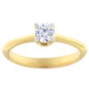 Золотое кольцо с бриллиантам 0,50 ct. Kood: 1a/e8009