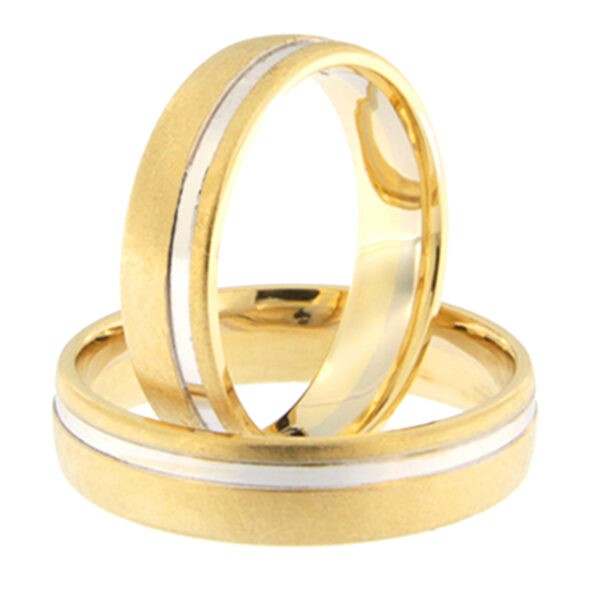 Kullast abielusõrmus Kood: HG505