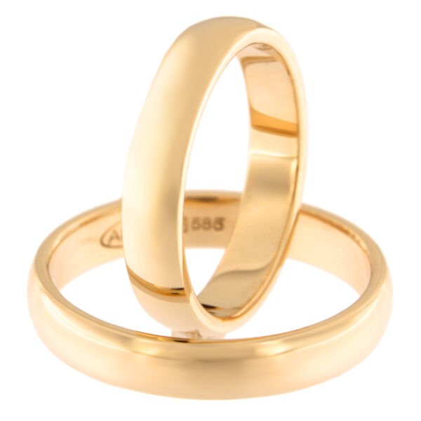 Kullast abielusõrmus Kood: Rn0116-4