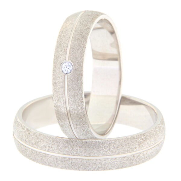 Kullast abielusõrmus teemantiga Kood: Rn0105-5-vm5-1k