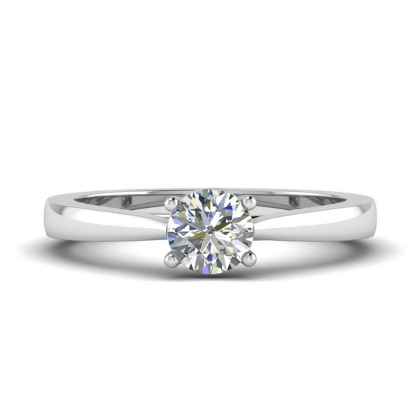 Kullast sõrmus teemantidega 1,03 ct. Kood: RX3128