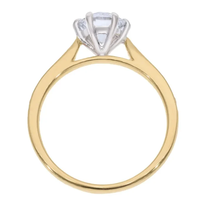 Kuldsõrmus teemantiga 1,16 ct. Kood: RX4602-y-1,0 - Image 3