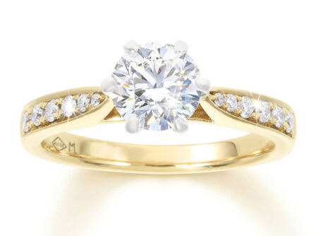 Kuldsõrmus teemantiga 1,16 ct. Kood: RX4602-y-1,0