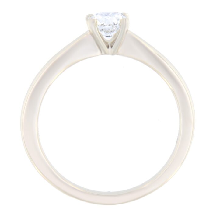 Kullast sõrmus teemantiga 0,39 ct. Kood: 25ap - Image 3