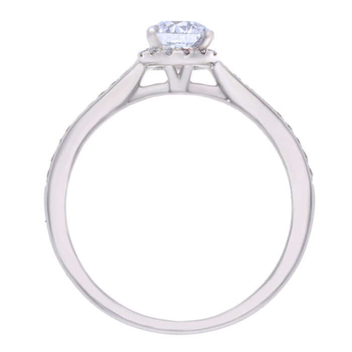 Kullast sõrmus teemantidega 0,64 ct. Kood: 109ap - Image 2