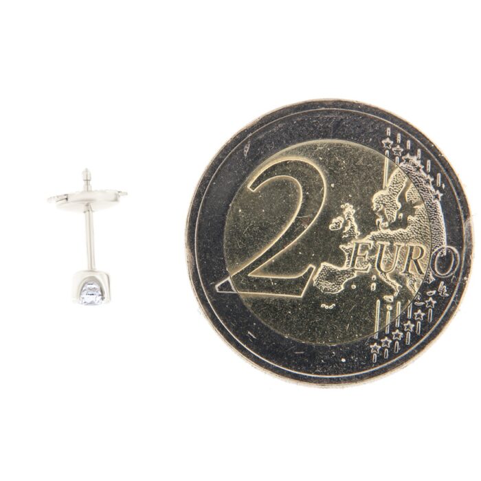 Kullast kõrvarõngad teemantidega 0,32 ct. Kood: 47ap - Image 3