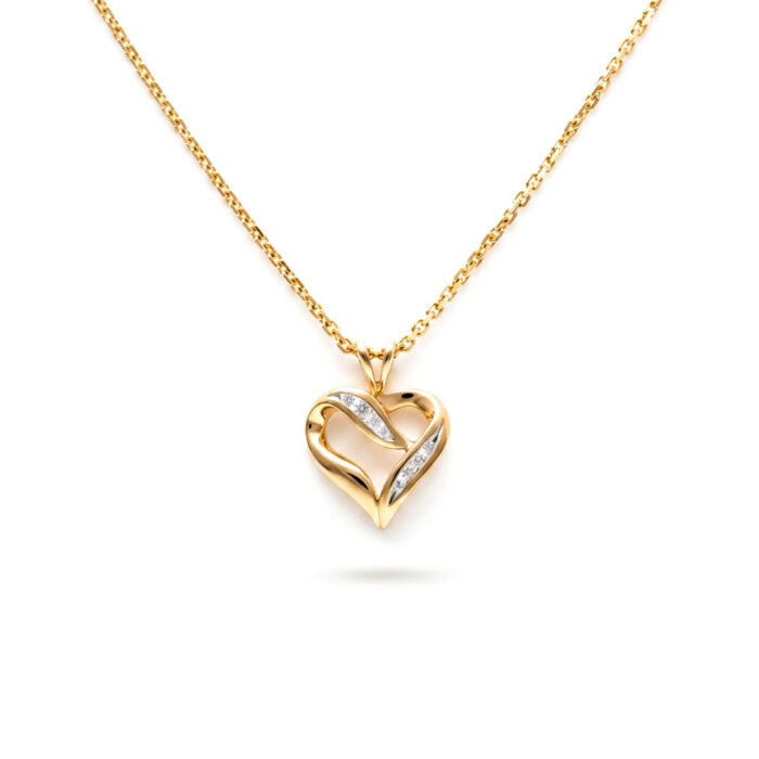 Kullast ripats teemantidega Kood: 122una