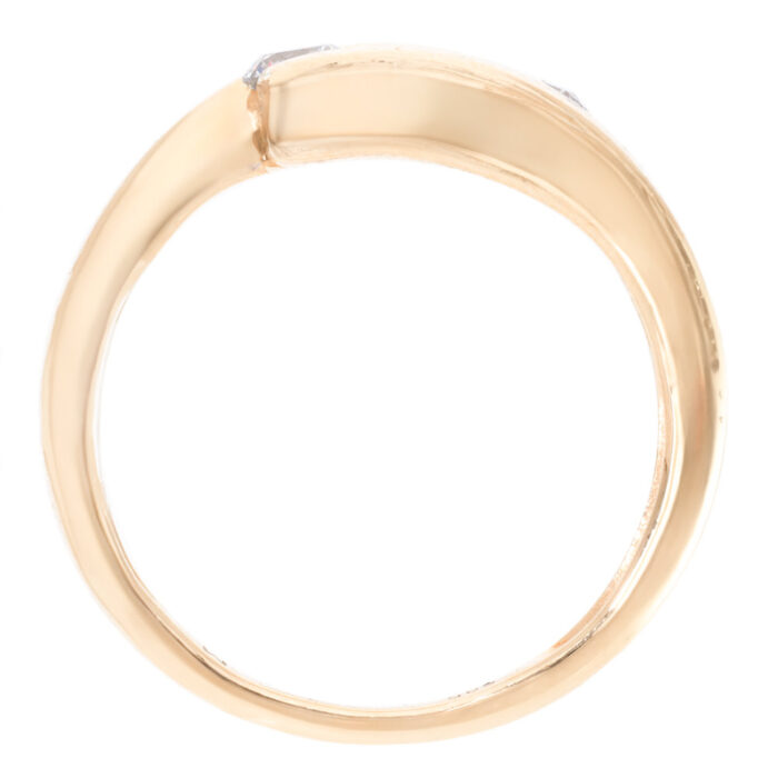 Kullast sõrmus teemantidega 0,51 ct. Kood: 130ay, 12ap - Image 4