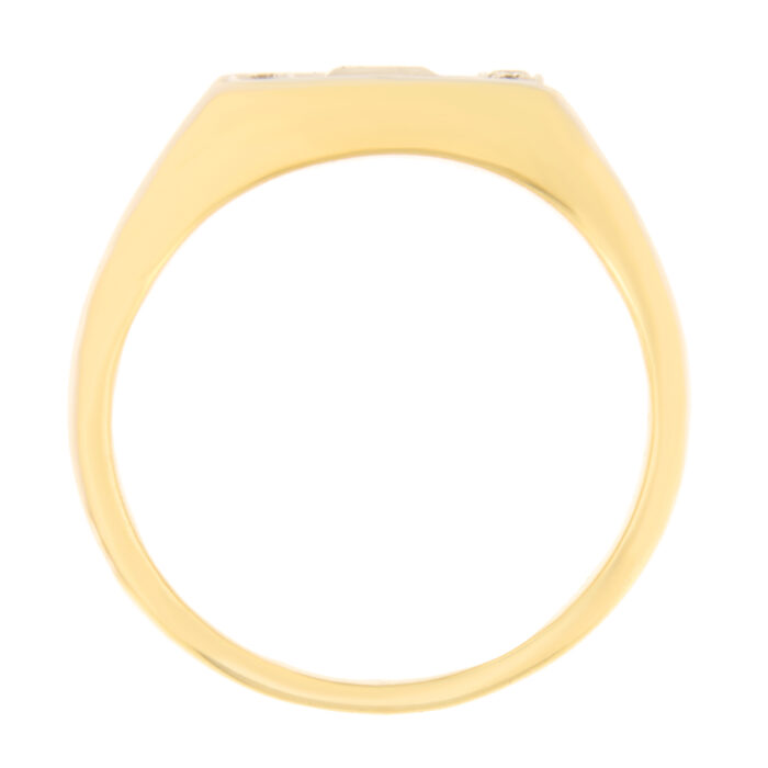 Kullast klotser teemantidega 0,28 ct. Kood: 1666b - Image 2