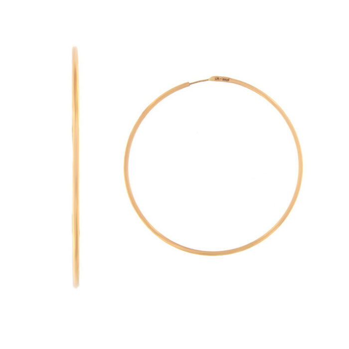 Gold earrings Code: 18i