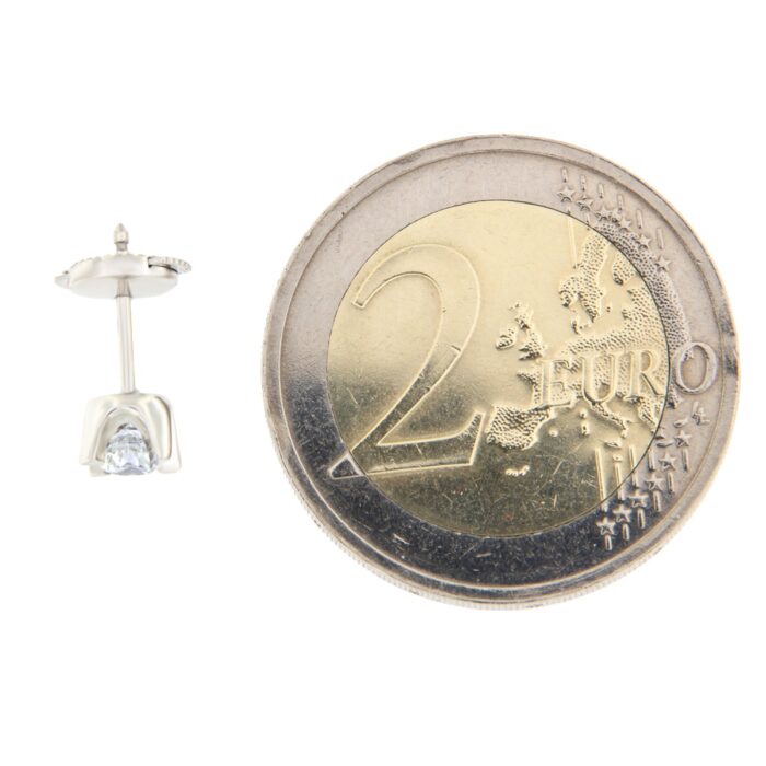 Kullast kõrvarõngad teemantidega 0,61 ct. Kood: 94ay, 95ap - Image 3
