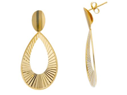 Gold earrings Code: 243581