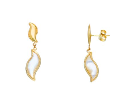 Gold earrings Code: 245136