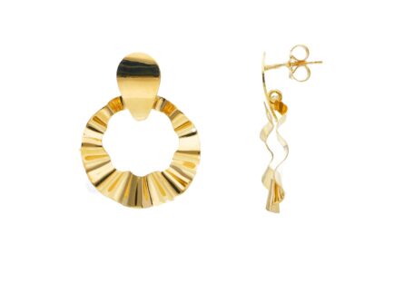 Gold earrings Code: 245983
