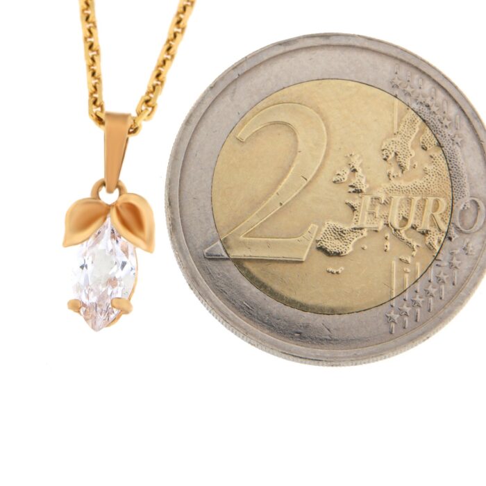 Kullast ripats tsirkooniga Kood: 25ct - Image 2