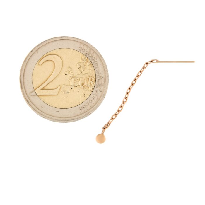 Kullast kõrvarõngad Kood: 25i-kuul - Image 2