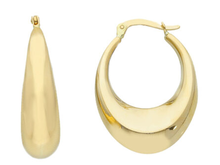 Gold earrings Code: 264876