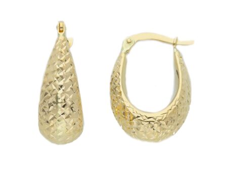 Gold earrings Code: 266097