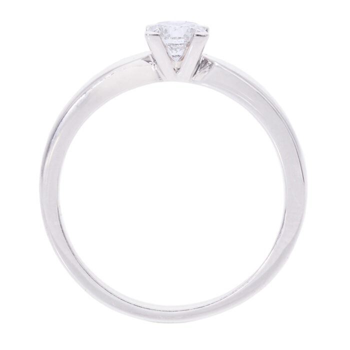 Kullast sõrmus teemantiga 0,41 ct. Kood: 86ar,31ap - Image 3