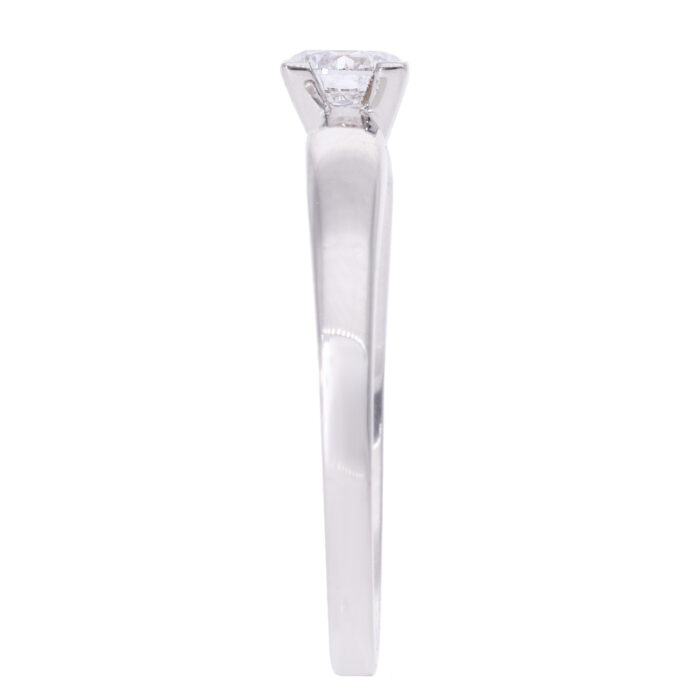Kullast sõrmus teemantiga 0,41 ct. Kood: 86ar,31ap - Image 4