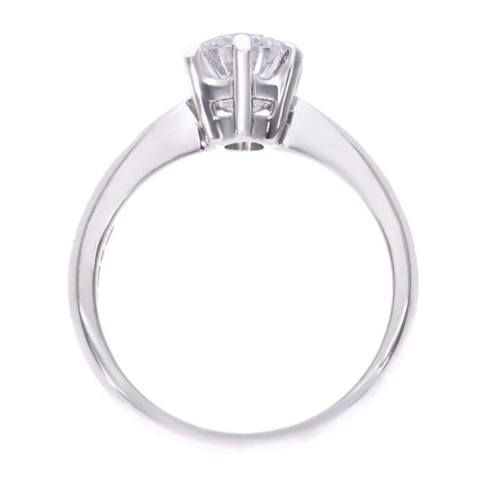 Kullast sõrmus laboris kasvatatud teemantiga 1,03 ct. Kood: LAB+RX3195-W-1,0 - Image 3