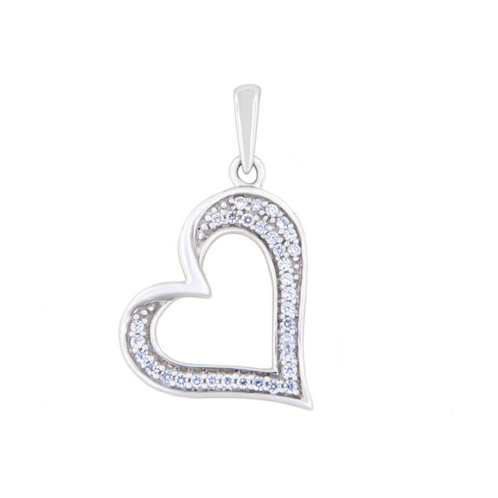 Kullast ripats teemantidega 0,12 ct. Kood: 54an