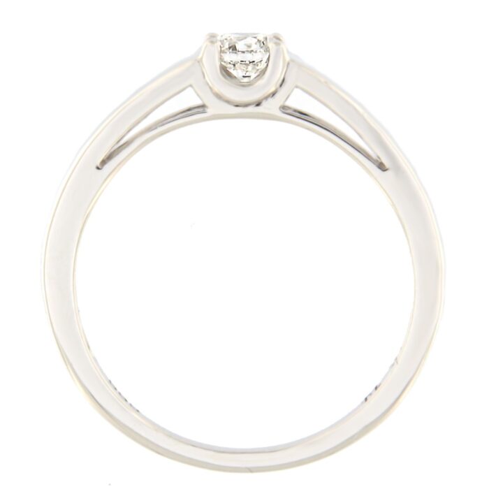 Kullast sõrmus teemantiga 0,25 ct. Kood: 11ar - Image 3