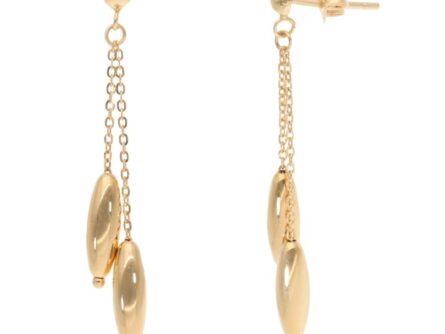 Gold earrings Code: 212819